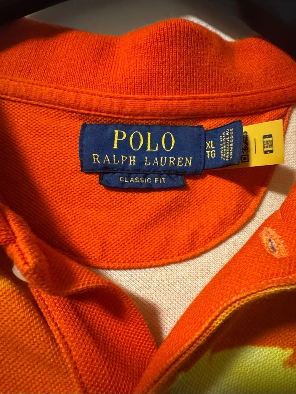 Classic Fit Sailboat Mesh Polo Shirt